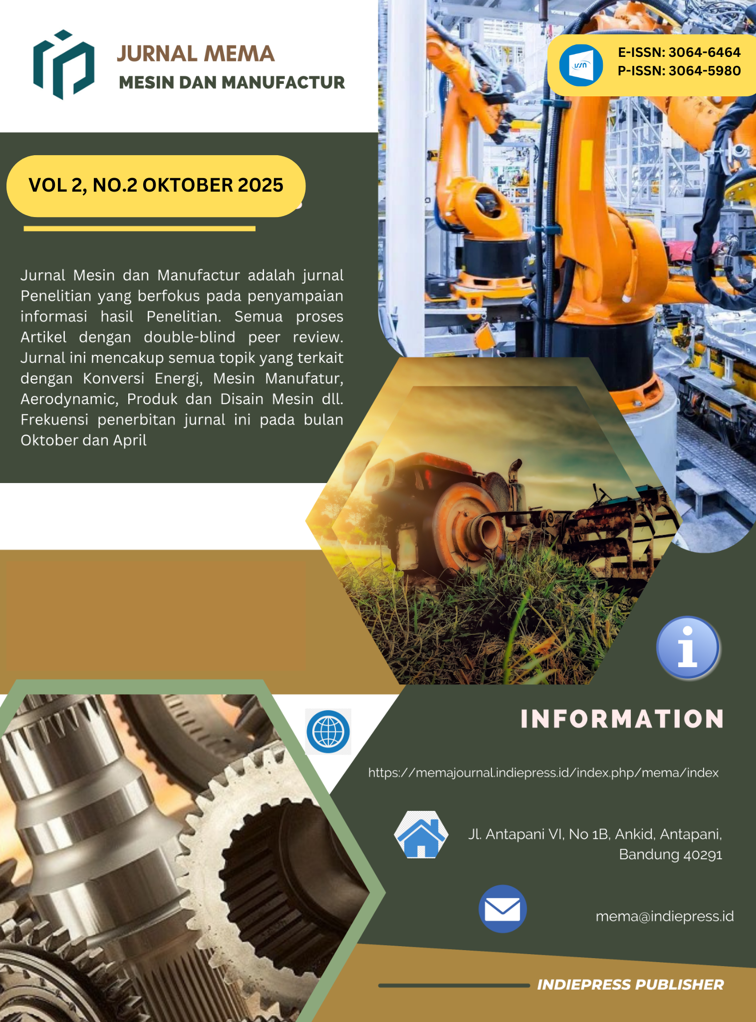 					View Vol. 2 No. 2 (2025): Oktober 2025
				